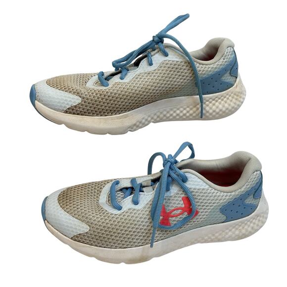 Under Armour Charged Rogue 5.5 Y Running Shoes 4213902581 Lite Gray, girls - Picture 2 of 8